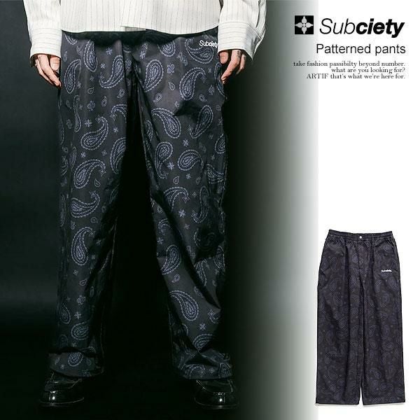 一覧ページ*一度商品説明をご覧ください！ SUBCIETY サブサエティ Patterned pants