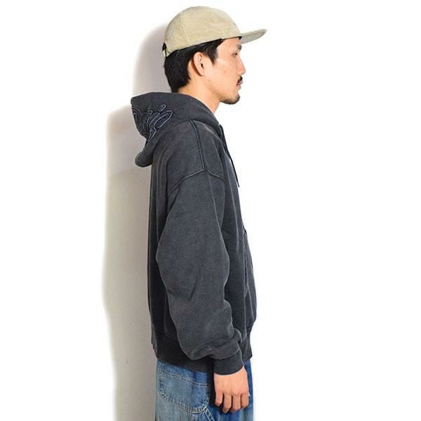BEN DAVIS ベンデイビス HEAD LETTERED ZIP HOODIE