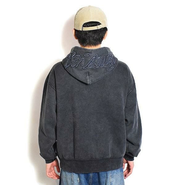 BEN DAVIS ベンデイビス HEAD LETTERED ZIP HOODIE