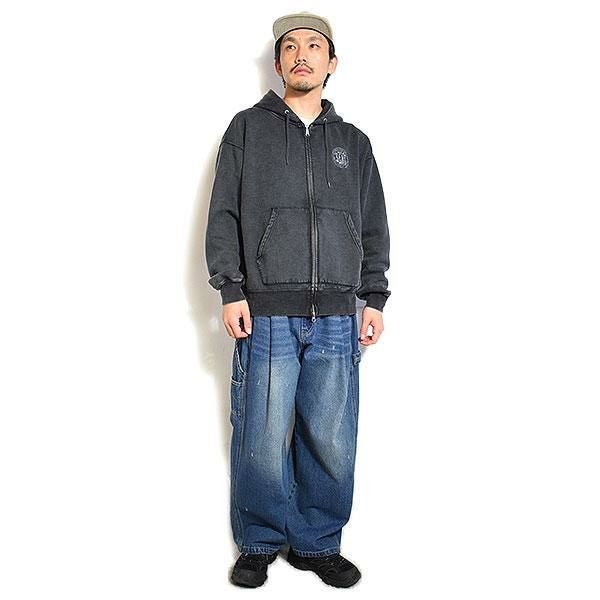 BEN DAVIS ベンデイビス HEAD LETTERED ZIP HOODIE
