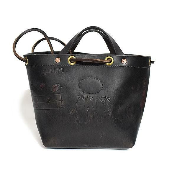 GLAD HAND グラッドハンド LEATHER PURSE BAG GLAD HAND グラッドハンド LEATHER PURSE BAG