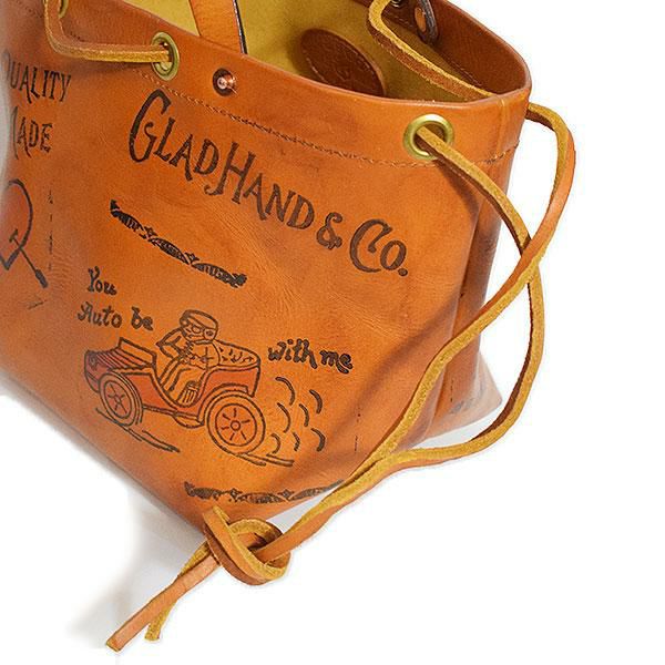 GLAD HAND グラッドハンド LEATHER PURSE BAG 