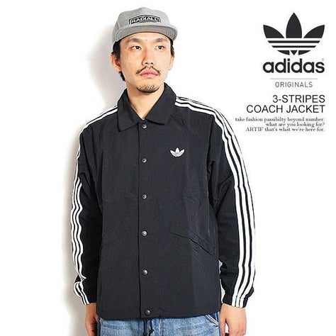 adidas Originals アディダス オリジナルス 3-STRIPES COACH JACKET
