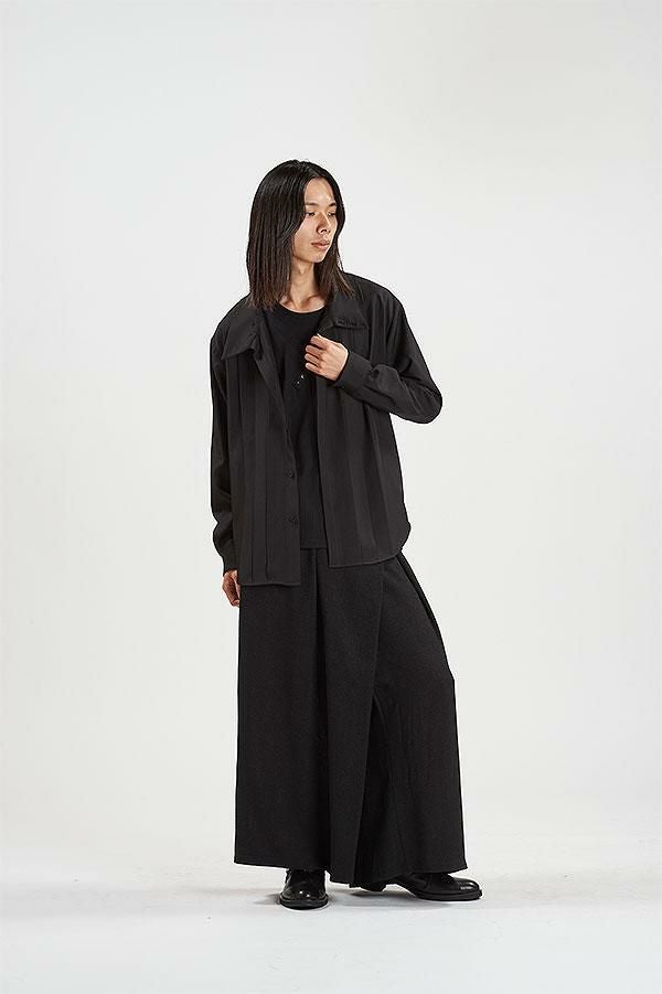 NO ID. BLACK ノーアイディー 2WAYフライフロントタックSH
