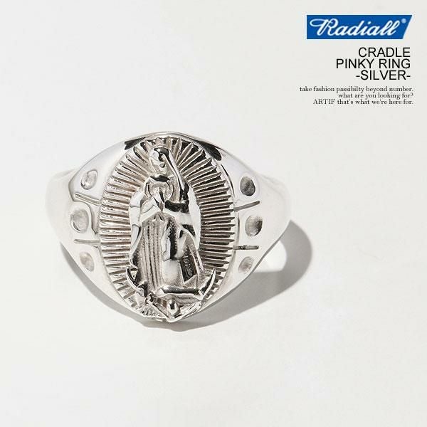 RADIALL ラディアル CRADLE - PINKY RING -SILVER-