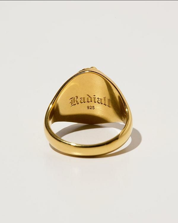 RADIALL ラディアル CRADLE - PINKY RING -GOLD PLATED-