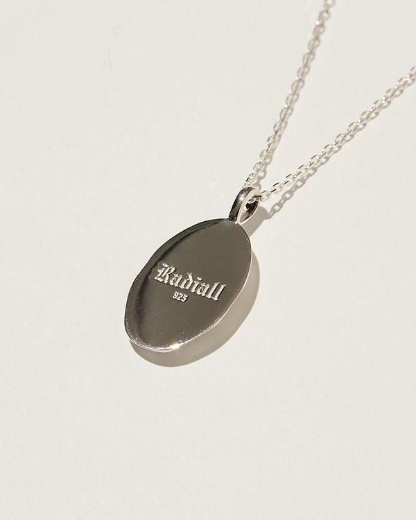 RADIALL ラディアル CRADLE - OVAL CHAIN NECKLACE -SILVER-