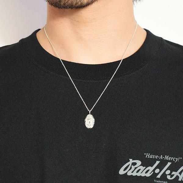 RADIALL ラディアル CRADLE - OVAL CHAIN NECKLACE -SILVER-