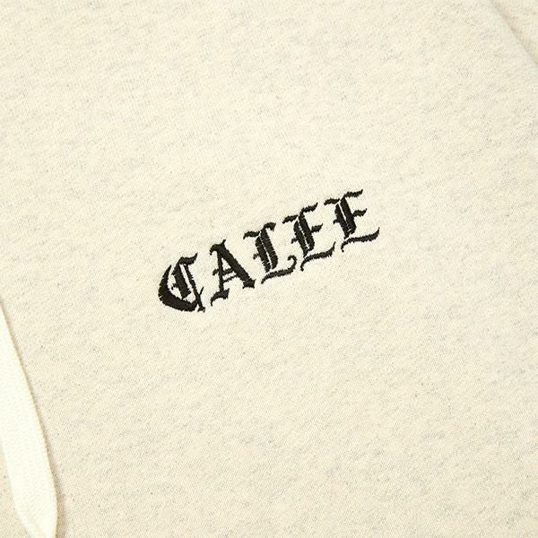 最終値下げ 美品 CALEE 8分袖スウェット ハート型ロゴ アイボリー CALEE キャリー O/E LOGO HEAVY WEIGHT PULLOVER HD