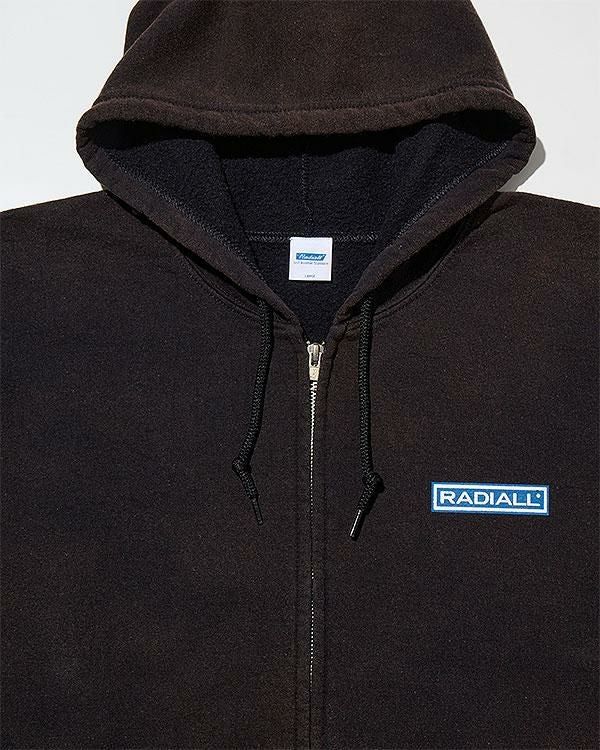 Lサイズ25AW新品未使用RADIALL ラディアル ジップアップフーディー RADIALL ラディアル WHEELS - ZIP UP HOODIE