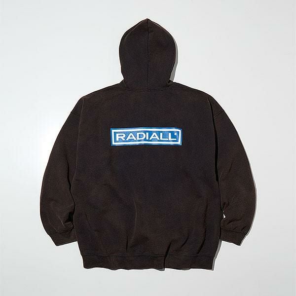 Lサイズ25AW新品未使用RADIALL ラディアル ジップアップフーディー RADIALL「BAJA - ジップアップフーディー」 - Mate-N-Raw