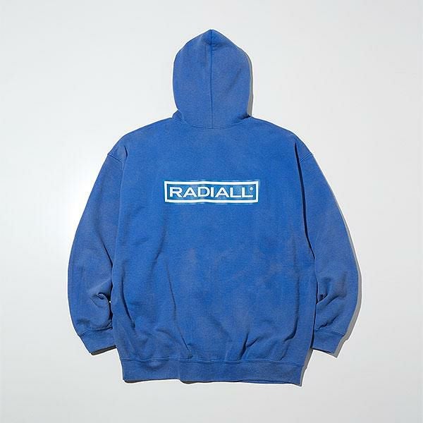 Lサイズ25AW新品未使用RADIALL ラディアル ジップアップフーディー RADIALL ラディアル WHEELS - ZIP UP HOODIE
