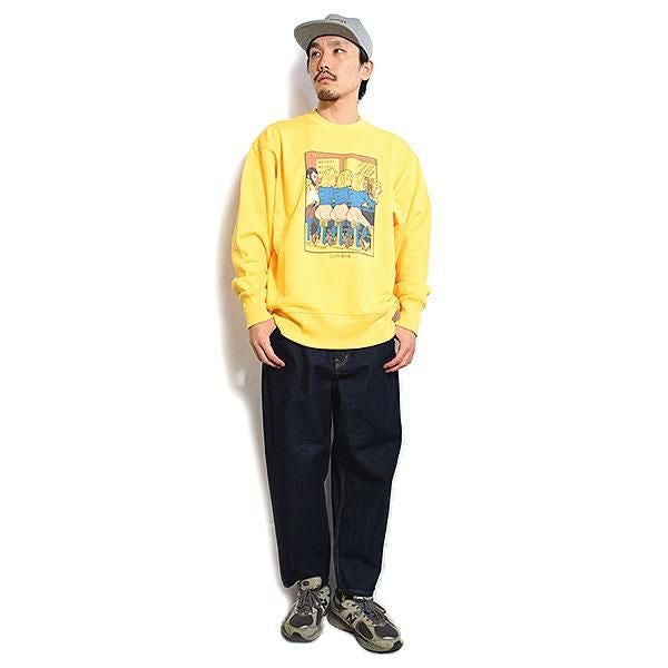 RADIALL ラディアル LOVE BEER - CREW NECK SWEATSHIRT L/S