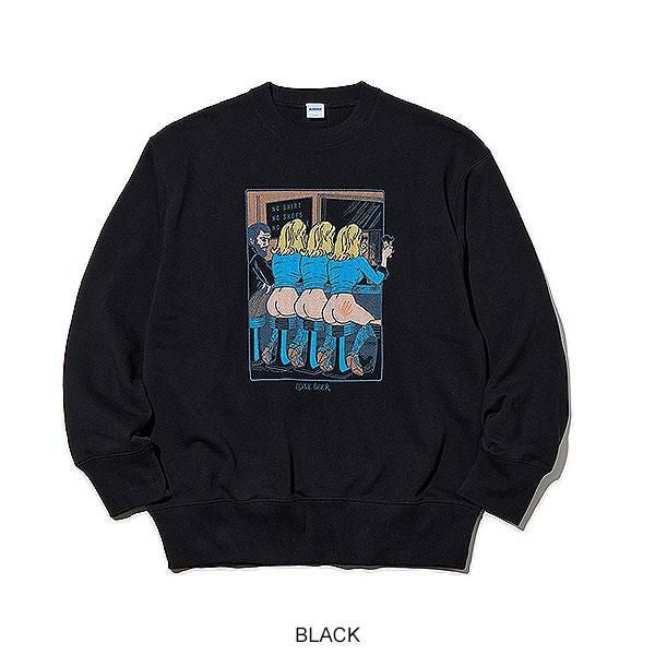 lovebeer専用 RADIALL ラディアル LOVE BEER - CREW NECK SWEATSHIRT L/S