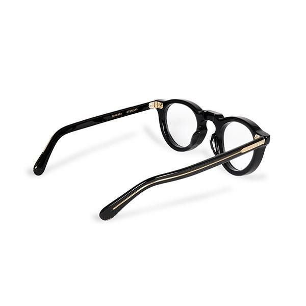 EVILACT EYEWEAR イーブルアクト アイウェア GREEVES -BLACK×ANTIQUE