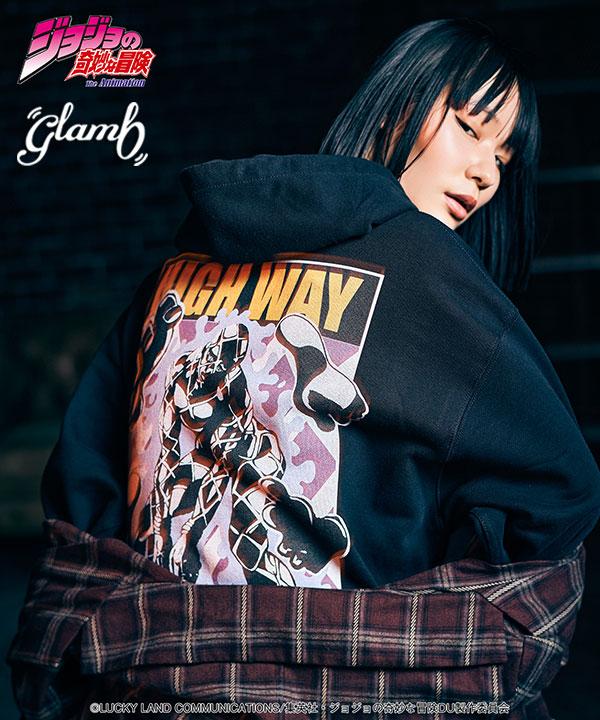glamb×ジョジョの奇妙な冒険 ダイヤモンドは砕けない glamb グラム