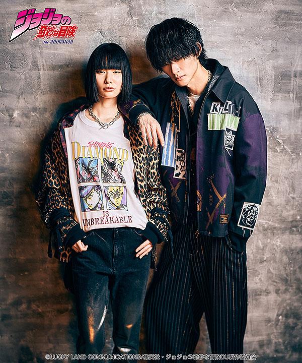 glamb×ジョジョの奇妙な冒険 ダイヤモンドは砕けない glamb グラム