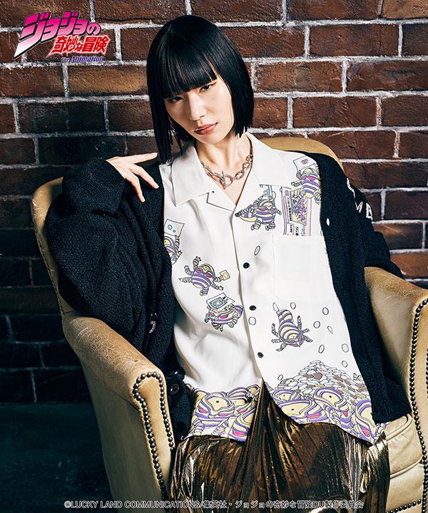 glamb ジョジョ　アロハ glamb×ジョジョの奇妙な冒険 ダイヤモンドは砕けない glamb グラム