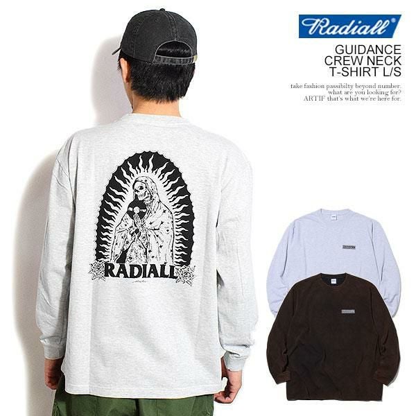 RADIALL ラディアル GUIDANCE - CREW NECK T-SHIRT L/S