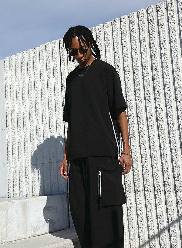 QUOLT クオルト SIDE-KNIT CUTSEW