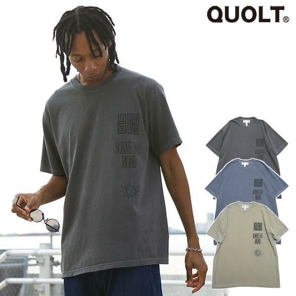 2026 夏 先行予約 5月上旬～中旬入荷予定 QUOLT クオルト PIGMENT TEE