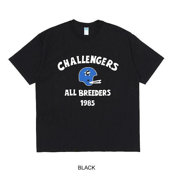 CHALLENGER Q/S 85 FOOTBALL TEE L 紺 CHALLENGER チャレンジャー FOOTBALL TEE