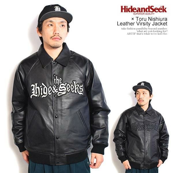 HIDEANDSEEK × Toru Nishiura(西浦 徹) ハイドアンドシーク Leather 