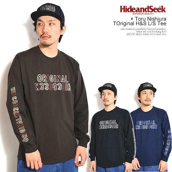 HIDEANDSEEK × Toru Nishiura(西浦 徹) ハイドアンドシーク Original 