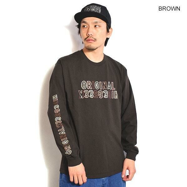 トップス house on the hill L/S Tee (Checker) 90 HIDEANDSEEK × Toru Nishiura(西浦 徹) ハイドアンドシーク Original