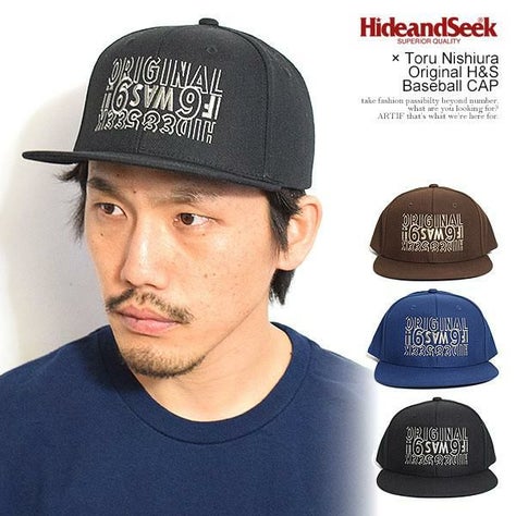 HIDEANDSEEK × Toru Nishiura(西浦 徹) ハイドアンドシーク Original 
