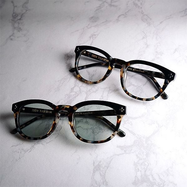 EVILACT EYEWEAR イーブルアクト アイウェア YALE II -BLACK×HAVANA