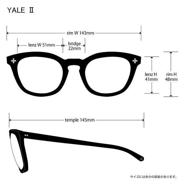 EVILACT EYEWEAR イーブルアクト アイウェア YALE II -GRAY DEMI×GRAY
