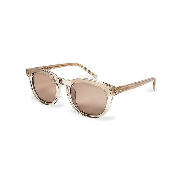 【極美品】イーブルアクトサングラスYALEⅡ clear /brown lens EVILACT EYEWEAR イーブルアクト アイウェア YALE II -SAND BEIGE