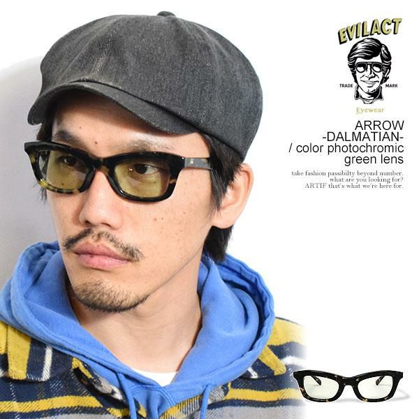 EVILACT EYEWEAR イーブルアクト アイウェア ARROW -DALMATIAN