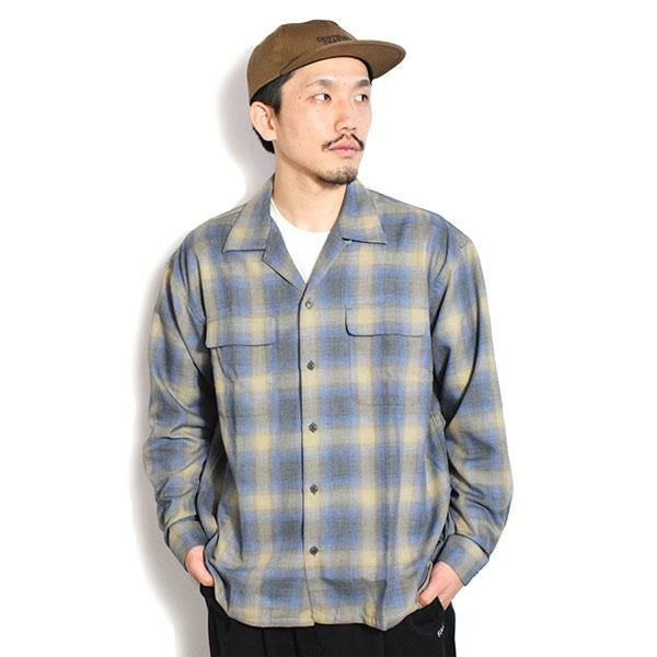 ラディアル RADIALL BELAIR OPEN COLLARED SHIRT RADIALL ラディアル BELAIR - OPEN COLLARED SHIRT L/S