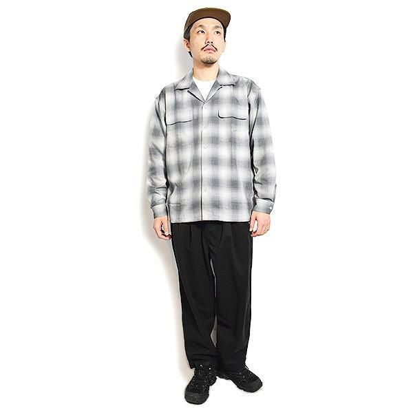 RADIALL ラディアル BELAIR - OPEN COLLARED SHIRT L/S