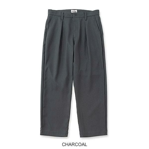 CALEE キャリー ST-P TUCK SLACKS