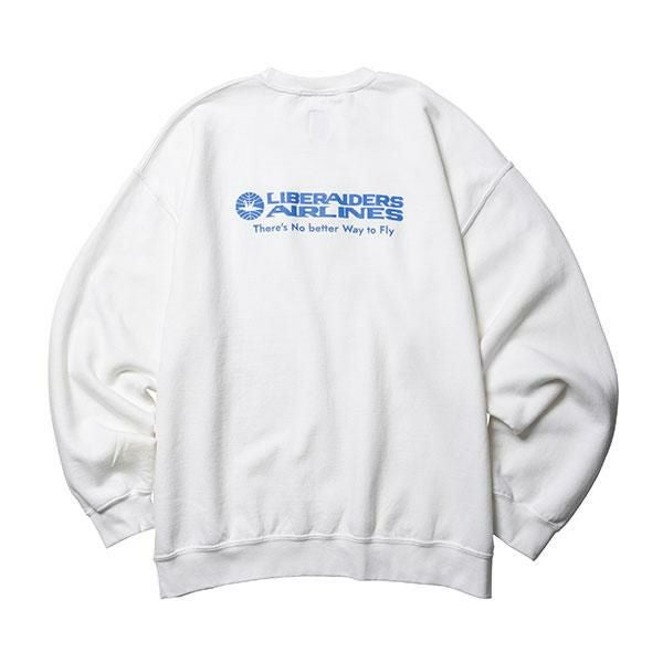Liberaiders リベレイダース AIRLINE CREWNECK | ARTIF [ストリート