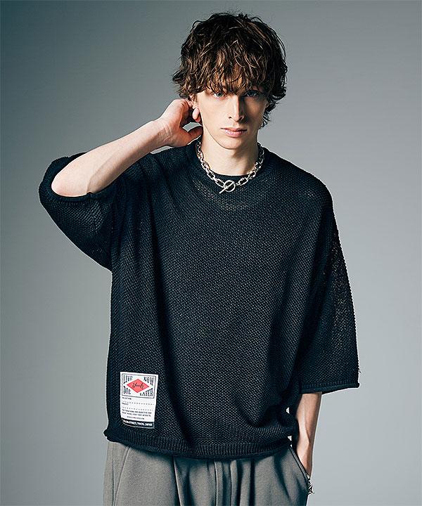 glamb グラム Linen Mix Pullover Knit