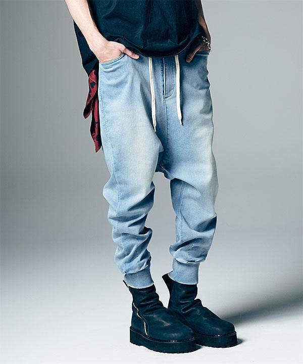 パンツ glamb Billy knit denim 2026 夏 先行予約 6月下旬～7月上旬入荷予定 glamb グラム Knit Denim