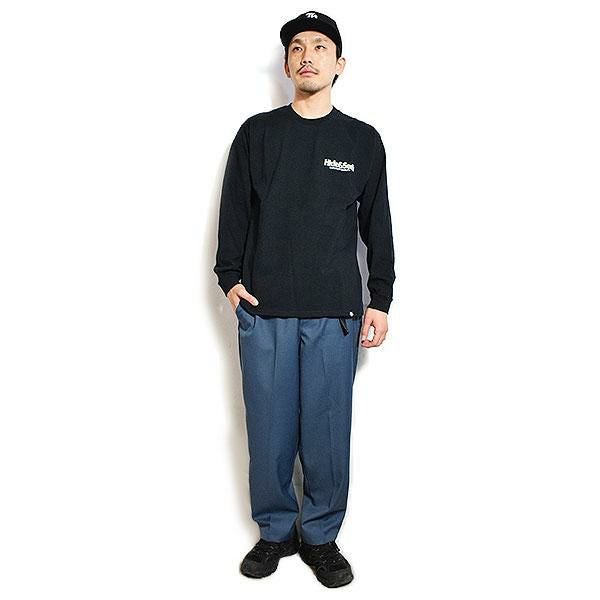 HIDEANDSEEK ハイドアンドシーク Logo L/S Tee(26ss)