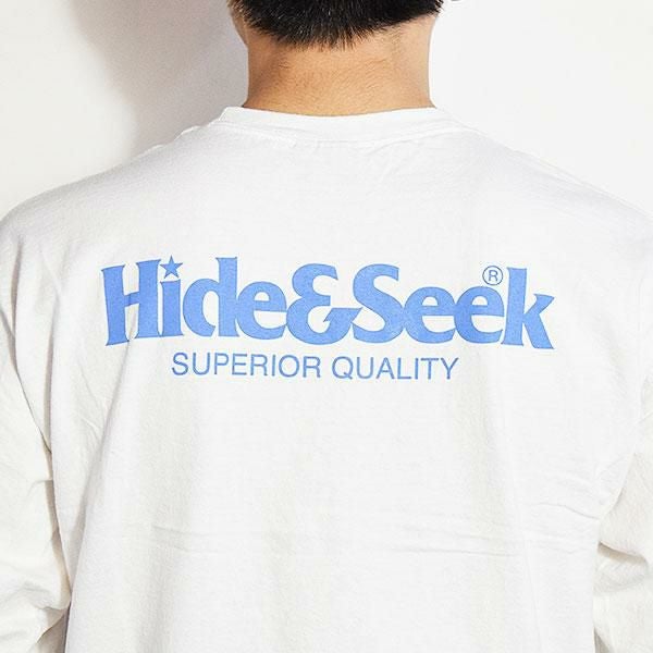 HIDEANDSEEK ハイドアンドシーク Logo L/S Tee(26ss)