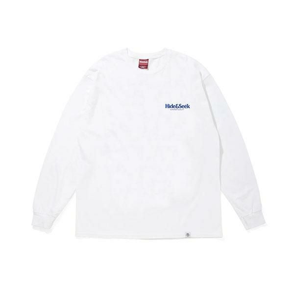 HIDEANDSEEK ハイドアンドシーク Logo L/S Tee(26ss)