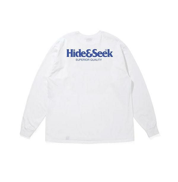 HIDEANDSEEK ハイドアンドシーク Logo L/S Tee(26ss)