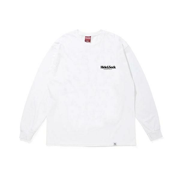HIDEANDSEEK ハイドアンドシーク Logo L/S Tee(26ss)