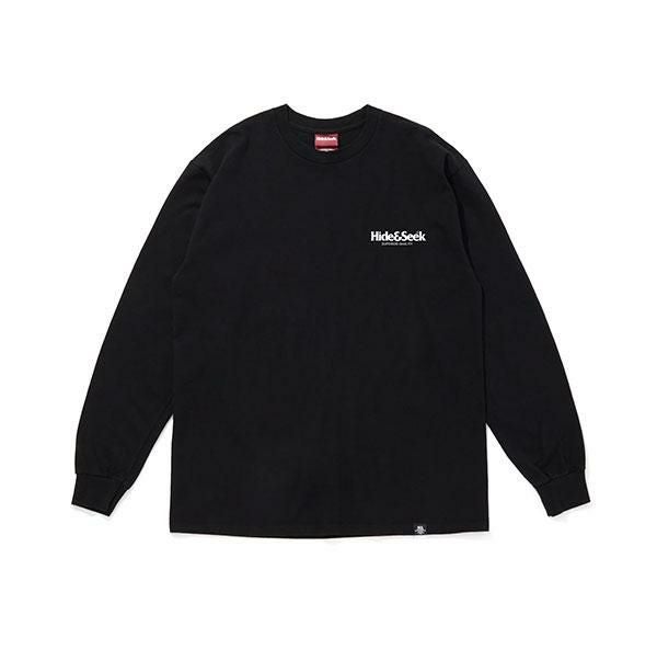 HIDEANDSEEK ハイドアンドシーク Logo L/S Tee(26ss)