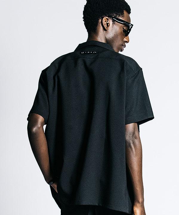 CRIMIE クライミー TAILORED SS SHIRT - MELANGE EASY CARE