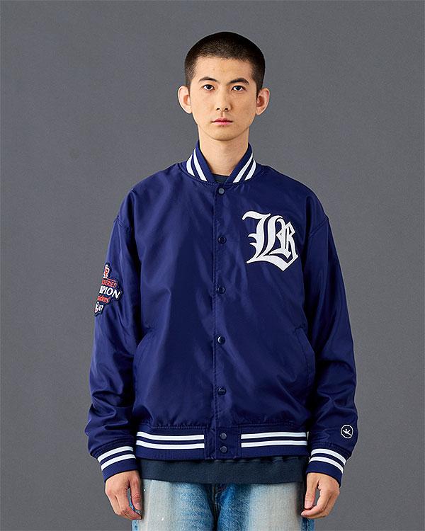 LIBERAIDERS ネイビー ジャンパー Liberaiders リベレイダース NYLON AWARD JACKET | ARTIF [ストリート