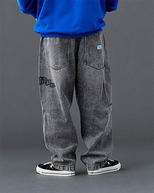Liberaiders リベレイダース DAMAGED DENIM SARROUEL PANTS | ARTIF