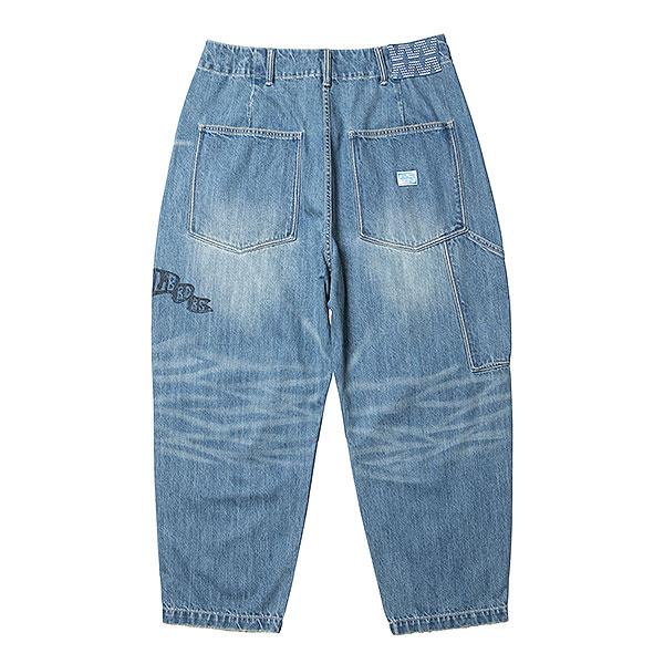 Liberaiders リベレイダース DAMAGED DENIM SARROUEL PANTS | ARTIF